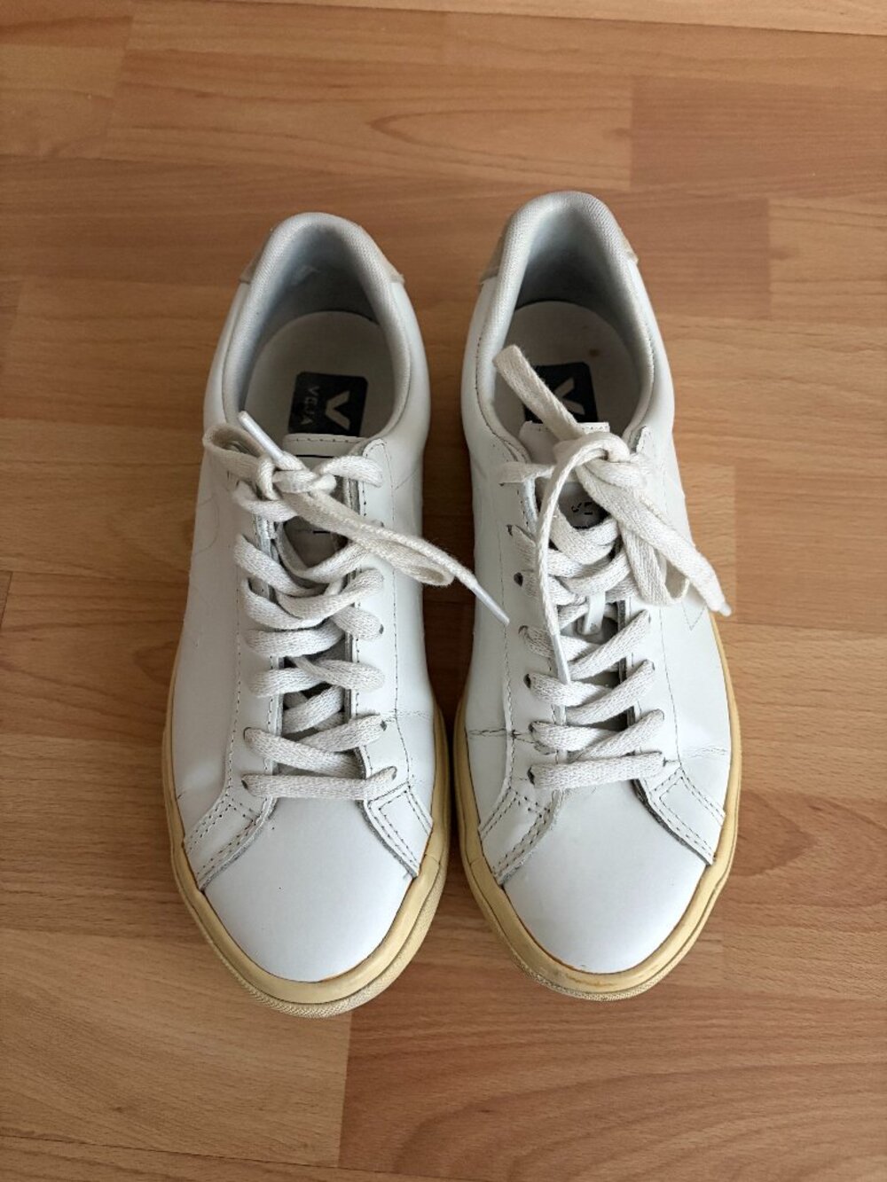 Veja Esplar White Sneakers Size 6